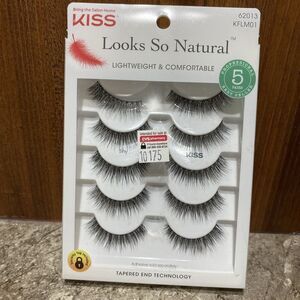kiss looks so natural false eyelashes multipack lightweight & comfortable‎